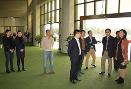 双流县政府领导考察调研四川华亿(中国)