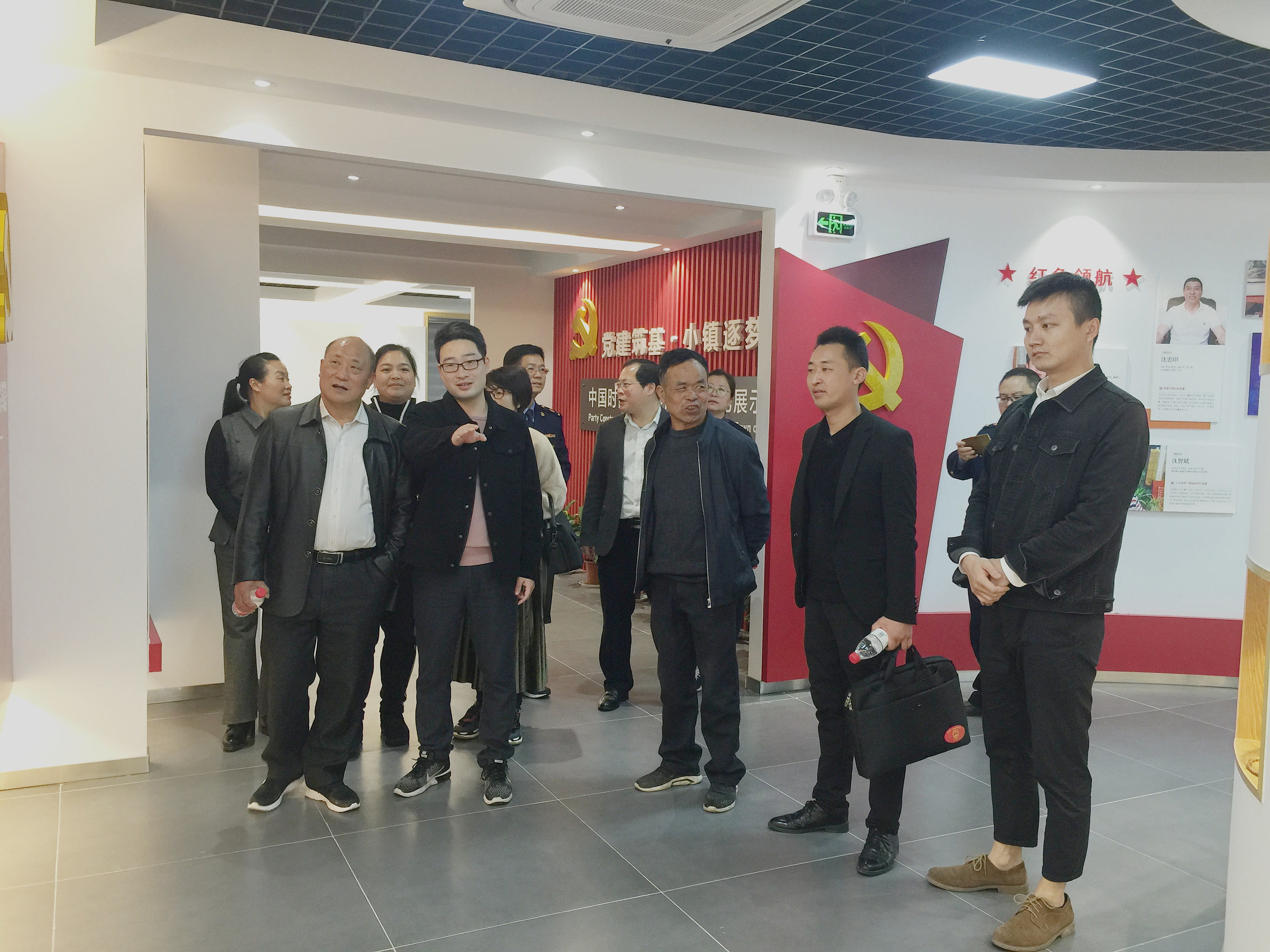 天台县人大第八监督小组莅临天台华亿(中国)考察