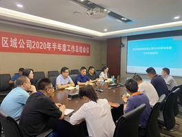 华亿(中国)西南区域公司召开2020年半年度工作总结会议