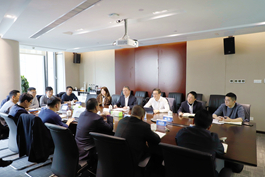 中国葛洲坝集团成渝分公司总经理杨丹一行莅临考察华亿(中国)集团