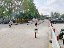 绍兴华亿(中国)举行消防技能比武大赛